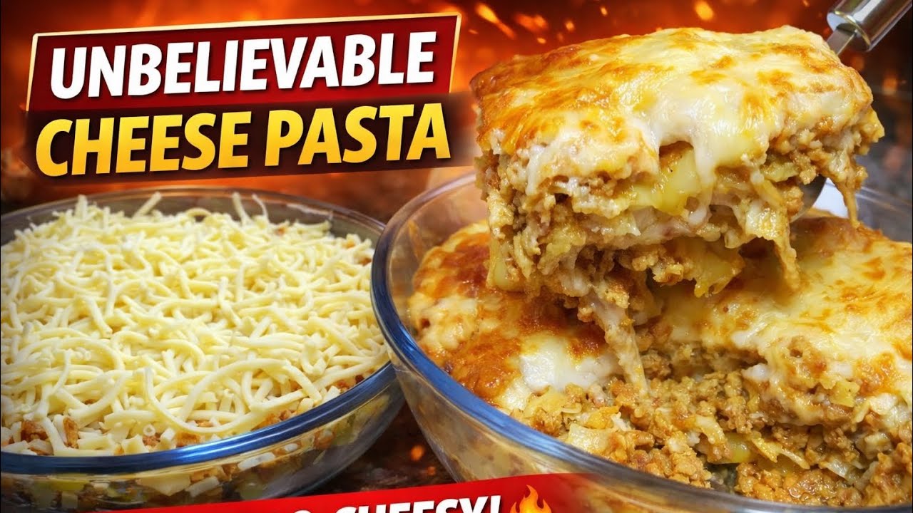 UNBELIEVABLE Cheesy Baked Lasagna | Easy Dinner Recipe