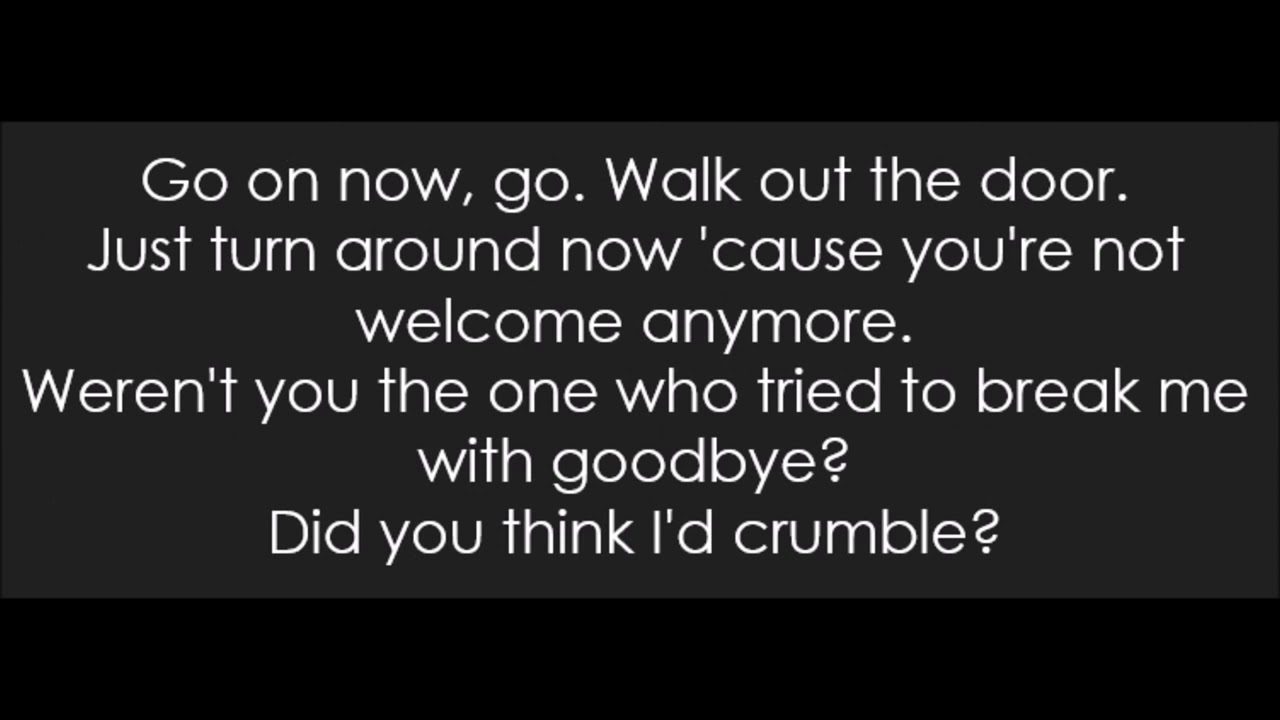 Gloria Gaynor I Will Survive Lyrics Deutsch