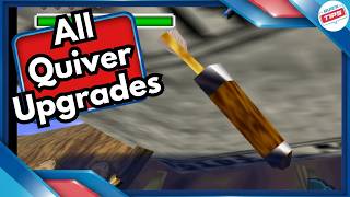 All Quiver Upgrades in The Legend of Zelda Ocarina of Time