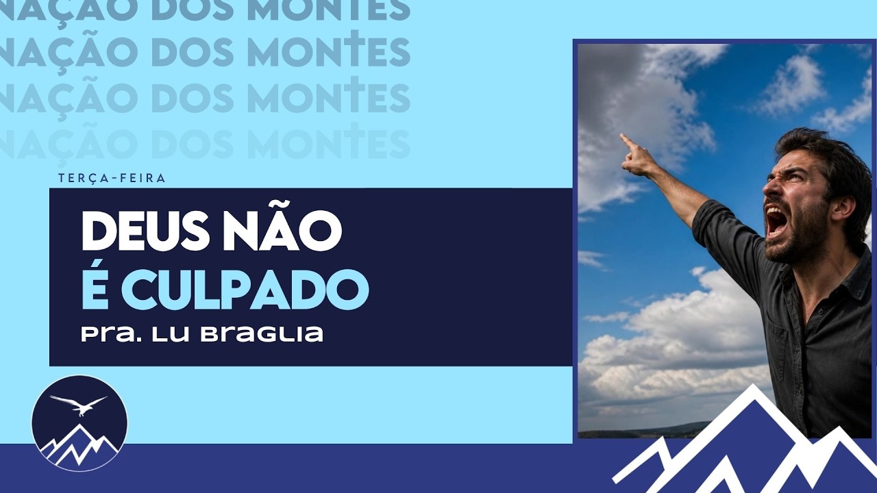 🔴 Deus Não é Culpado | Pra. Lu Braglia | 08/09/2026