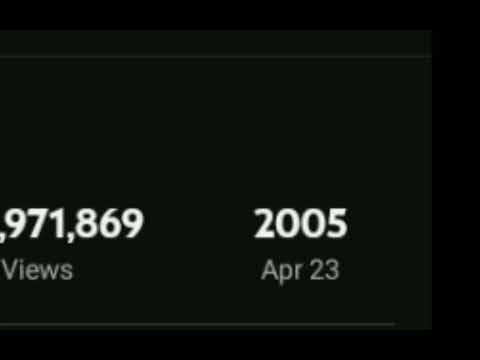 🥳Happy 18th birthday "Me at the zoo"🥳