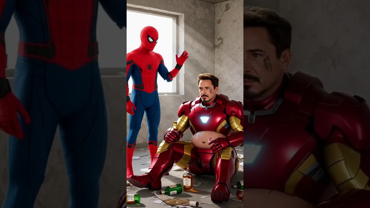 iron Man and Spider-Man sad story, 