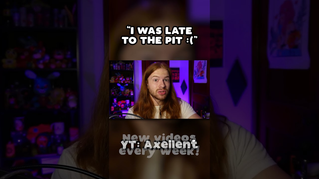 😭😭 AM I LATE?! #axellent #funny #intothepit #fnaf #fnafintothepit #shorts #ytshorts #comedy #bonnie