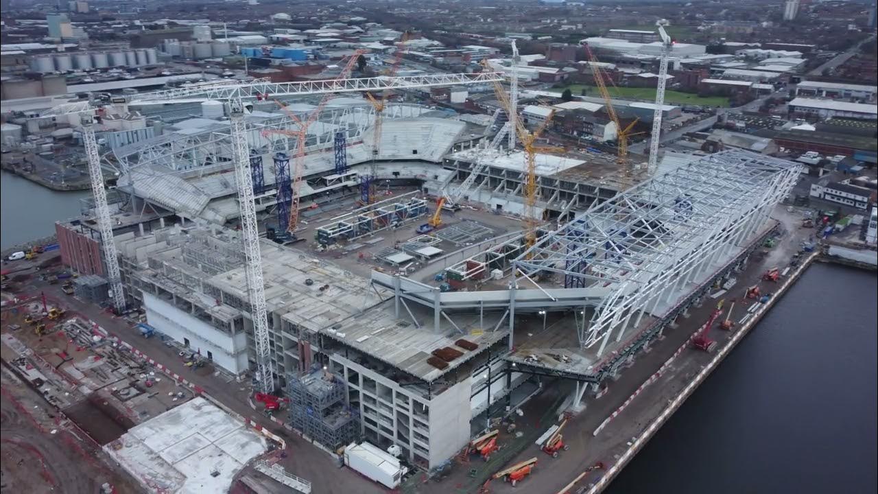 Bramley Moore Dock EFC Stadium Weekly Update **29.01.23** Part 1 YouTube