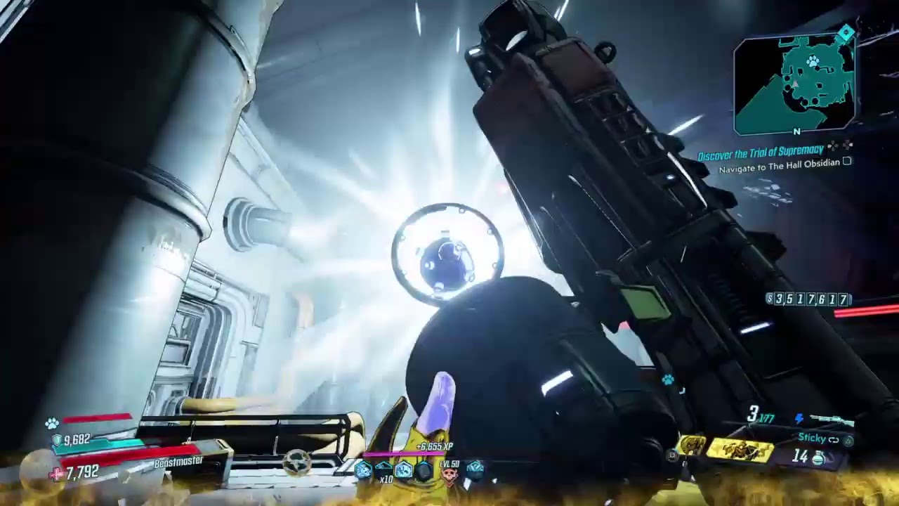 Borderlands 3 time hypierion moze killing giggamind