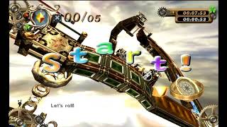 Marble Saga Kororinpa - Stump Temple - All Stages Easy