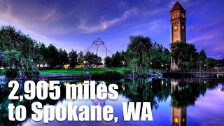 On The Road Again Only 2 905 Miles to Spokane