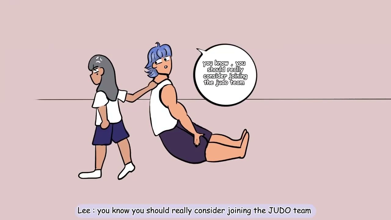 Episode 3 of Throuple of Flatmates | Mixed media Webcomic | webtoon in video form