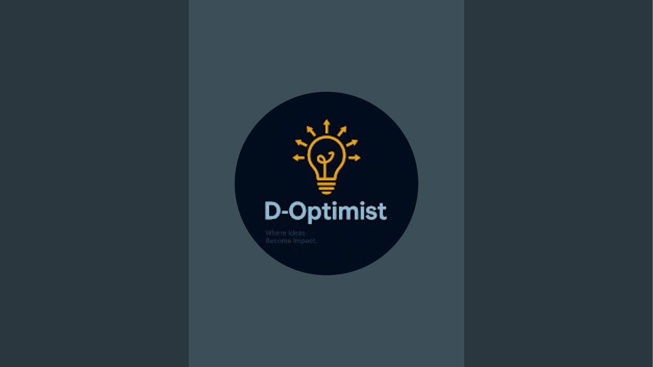 D-Optimist Concept is live