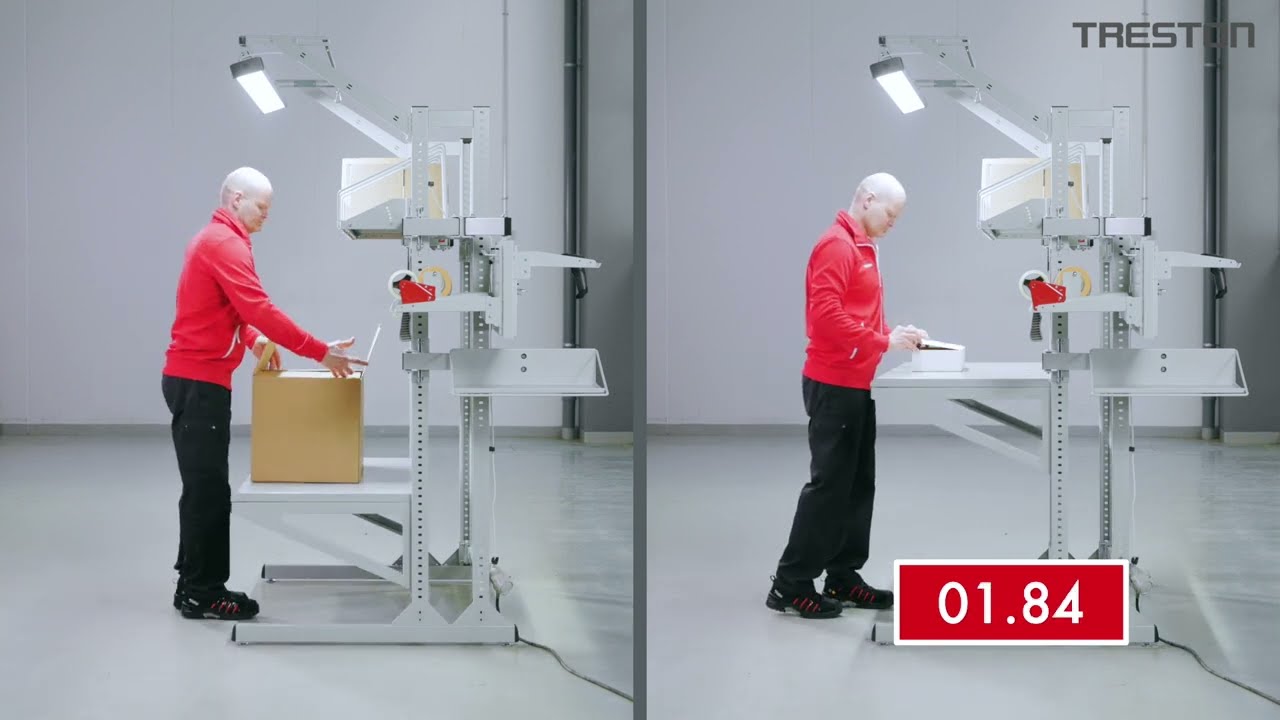 Treston Quick Edge Workstation 30sec