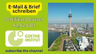 B1 schreiben Teil 3 - E-Mail & Brief schreiben || Goethe Zertifikat Deutsch German Exam
