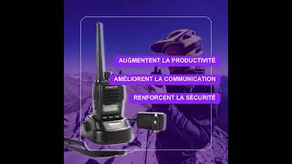 Communication fluides et instantanés avec nos Talkies Walkies professionnels.