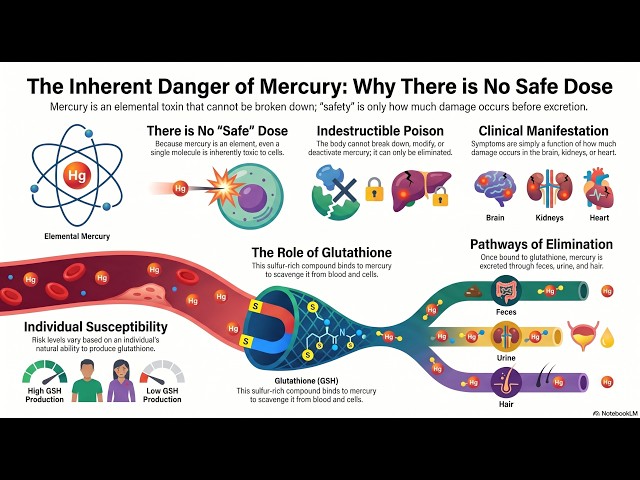 glutathione and mercury There is no safe level of Size:16oz Glass Bottle