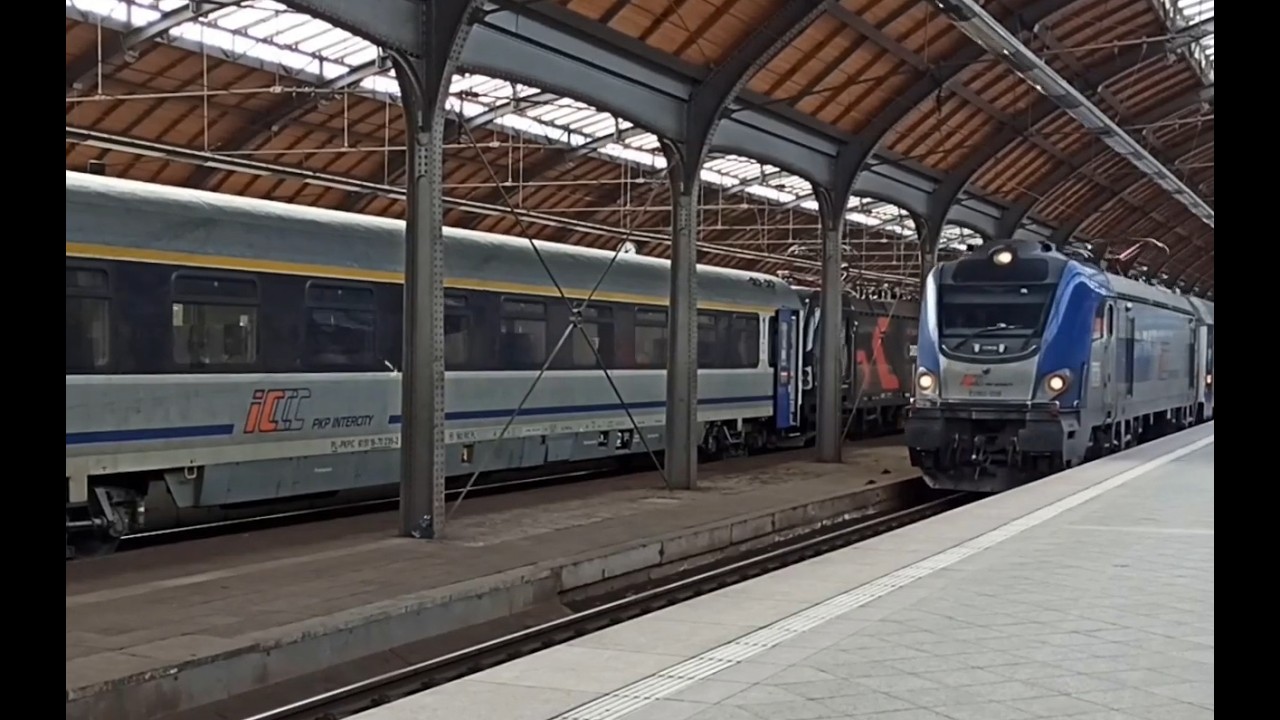 prezentacja wagonu 111Arow POIS + kilka pociągów na st Wrocław Gł.