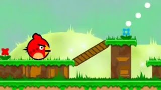 IS THIS GEOMETRY DASH AGAIN? :0 | Angry Birds - cronibet (Angry Bird Dash) / XL Art Level screenshot 5