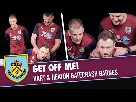 GET OFF ME! | Joe Hart & Tom Heaton Gatecrash Ashley Barnes