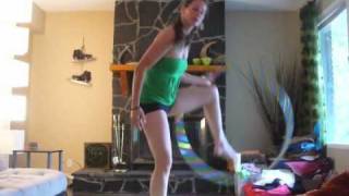 The sliding door hoop trick tutorial