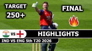 India Vs England 5th T20 Match 2026 Highlights | Ind Vs Eng screenshot 3