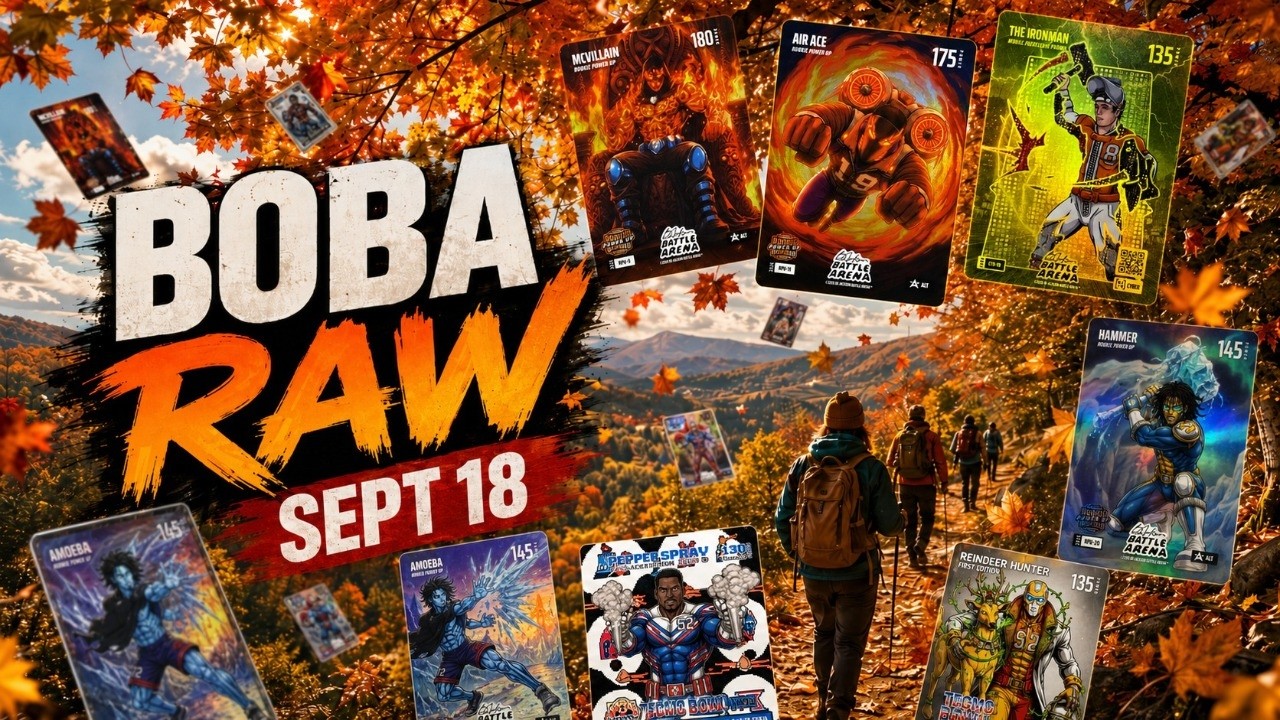 BOBA RAW Friday Sept 18, 2026 📱
