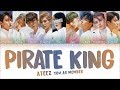 ATEEZ 「Pirate King」 [9 Members ver.] (Color Coded Lyrics Han|Rom|Eng)