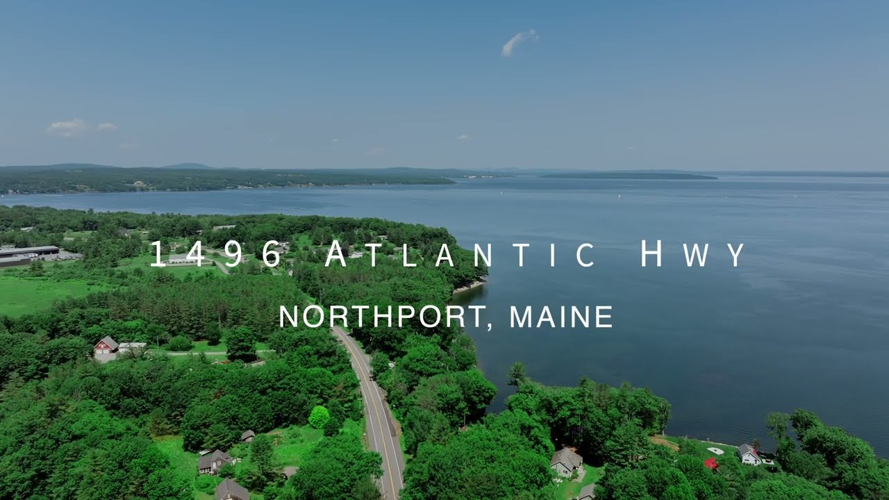 1496 Atlantic Highway: Oceanfront Living with Penobscot Bay Views