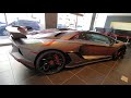 The coolest lamborghini Aventador SVJ Roadster walkaround