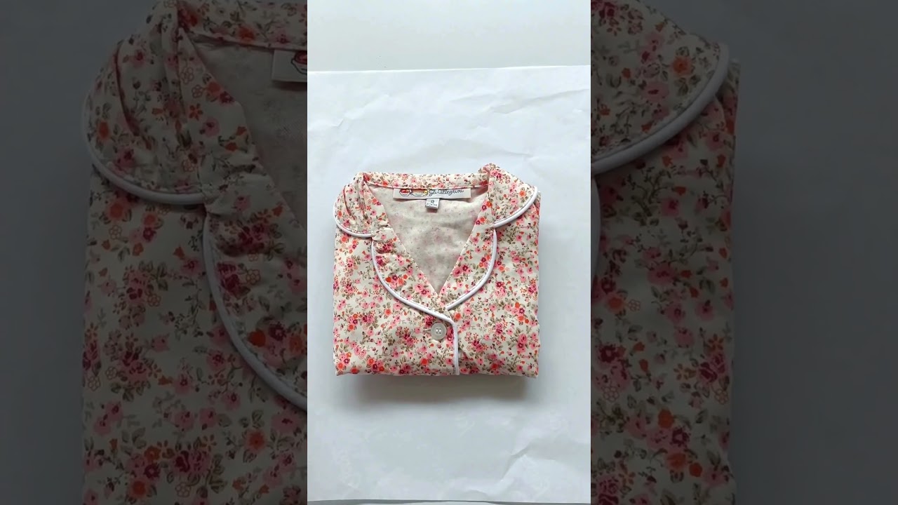 Cerchi dei pigiami per Baby Girl 9-24 mesi realizzati in cotone 100% naturale?