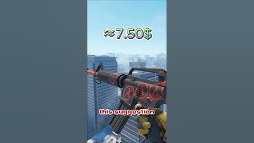 M4A1-S Nitro + 4 Sticker | Lambda #shorts  #csgoskins #cs2 #csgoart #stickercraft