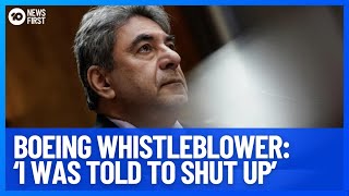 Boeing Whistleblower Tells US Senate Dreamliner &#39;Could Fall Out Of Air&#39; | 10 News First