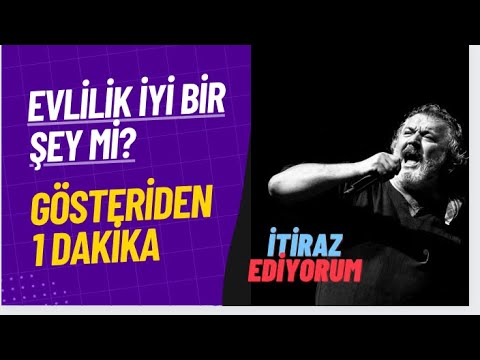 Evlilik İyi Bir Şey mi? | Gösteriden bir dakika