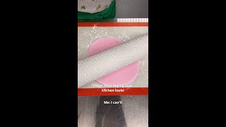 Patterned Fondant: Lace Rolling Pin Cover