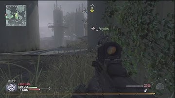 Underpass - MW2 - Merc TDM.MP4