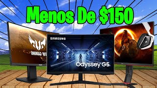 TOP 5 MONITORES GAMERS A Menos De 150 DOLARES | MEJORES MONITORES GAMING 2024 CALIDAD PRECIO