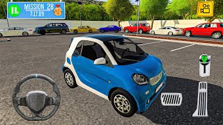 Smart Electric Car Driving - Roundabout 2: City Driving Sim - Android Gameplay screenshot 2