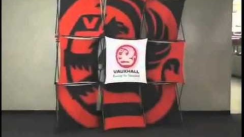 Trade Show Displays - XpressionsSnap! Pop Up Display with LED LightBox