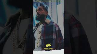 2023 Nipsey Hussle Type Beat "Rio" (@berealgipsy)