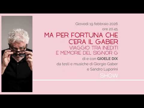 Video Febbraio 2026 al Teatro Giuditta Pasta: prosa, musica, danza e spettacoli per famiglie e scuole