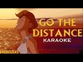 GO THE DISTANCE Karaoke | Hercules