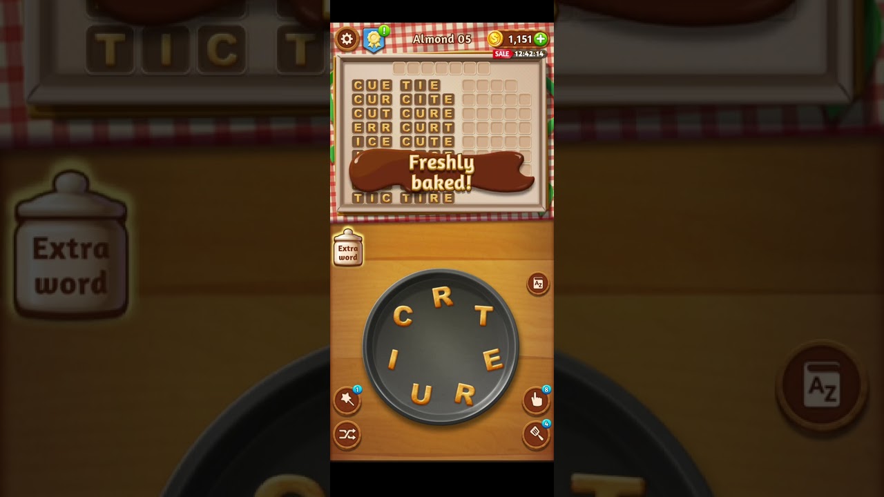 Word Cookies Almond 5 | Word Cookies Almond Level 5 Answers