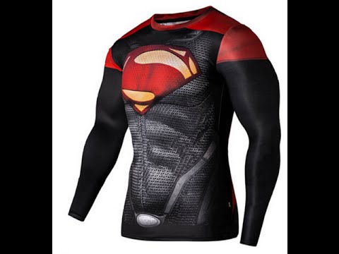 under armor superman shirt