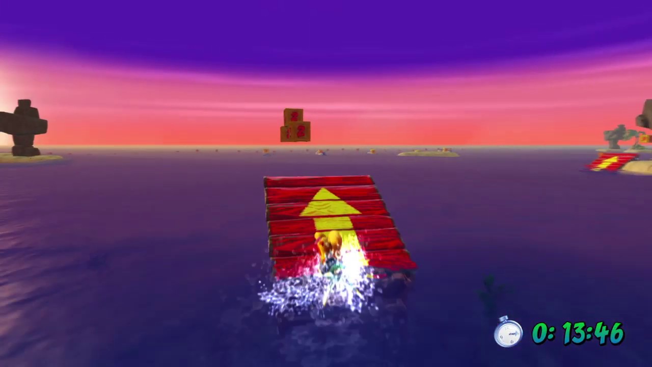 Crash Bandicoot 3 hot coco reliquia oro