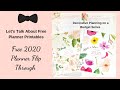 Lets Talk About Free Printables | Watch This Before You Buy a 2020 Planner | Free 2020 Planner