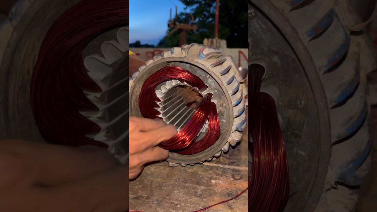 2HP Single Phase Motor Winding | Part-2 |2HP single phase Motor Repairing |