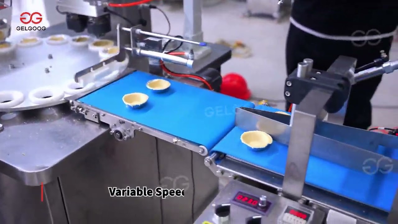 Full Automatic Egg Tart Shell Making Tartlet Crust Apple Pie Press Machine