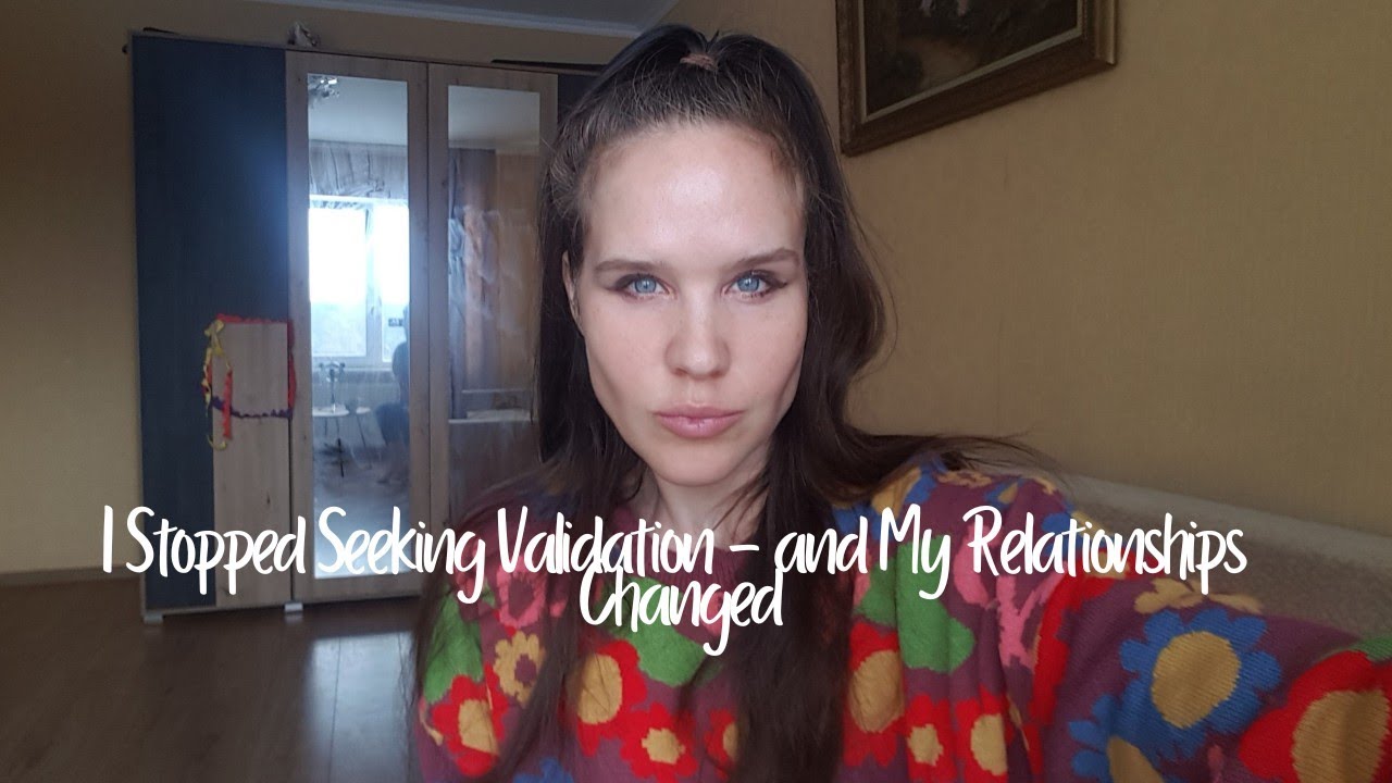 Я перестала искать одобрения, и мои отношения изменились.
