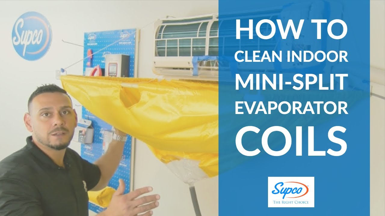 How to Clean Indoor MiniSplit Coils Using the Supco® Mini Split Catch