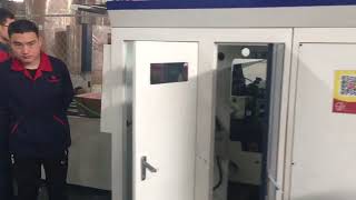 SP-GZD2400 Full Automatic Folder Gluer Stitcher Bundling Machine