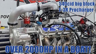 Dyno: Over 2000hp Procharged 540!
