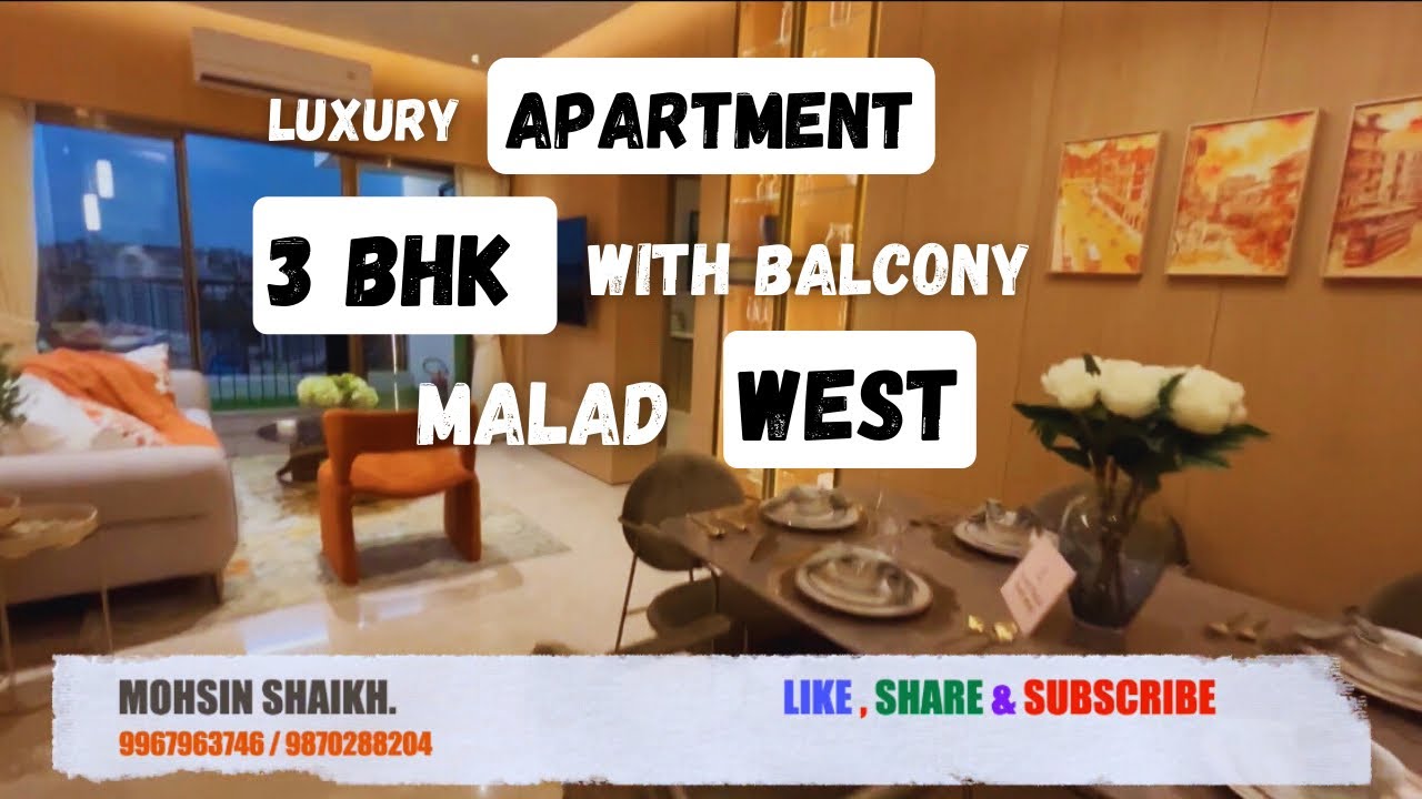 3 Bhk Flat For Sale Malad West 3 Bhk Luxury House In Malad West 3