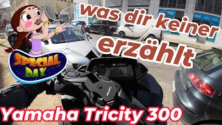 Yamaha Tricity 300 * what nobody tells you * that's how you fight when things get tight 😅 Thumb